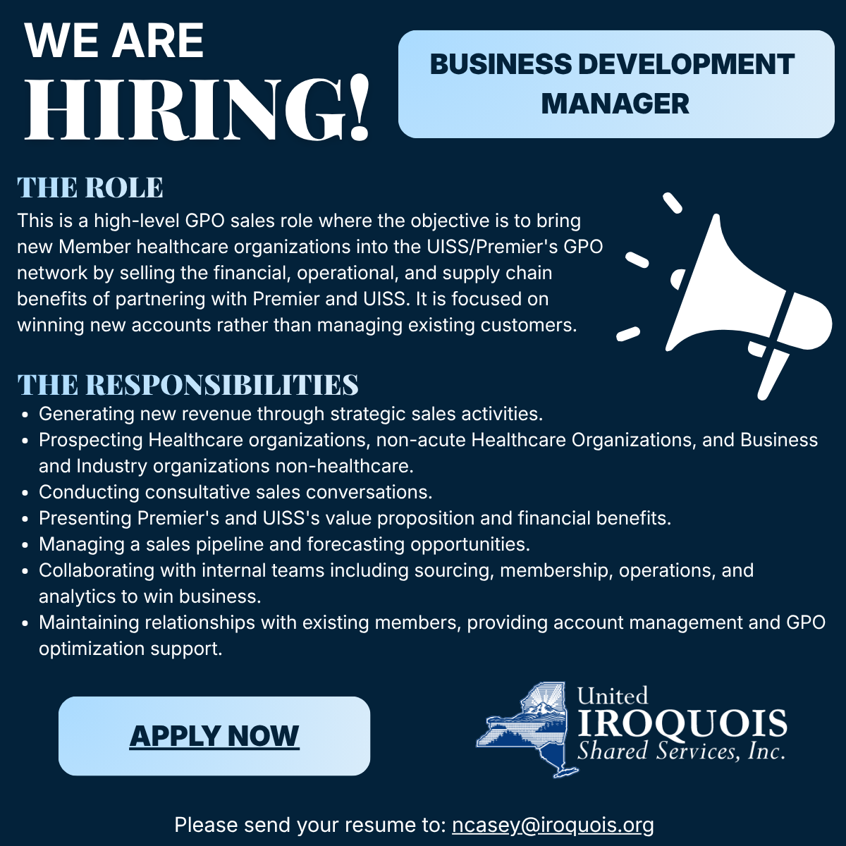 We’re Hiring - Business Development Manager